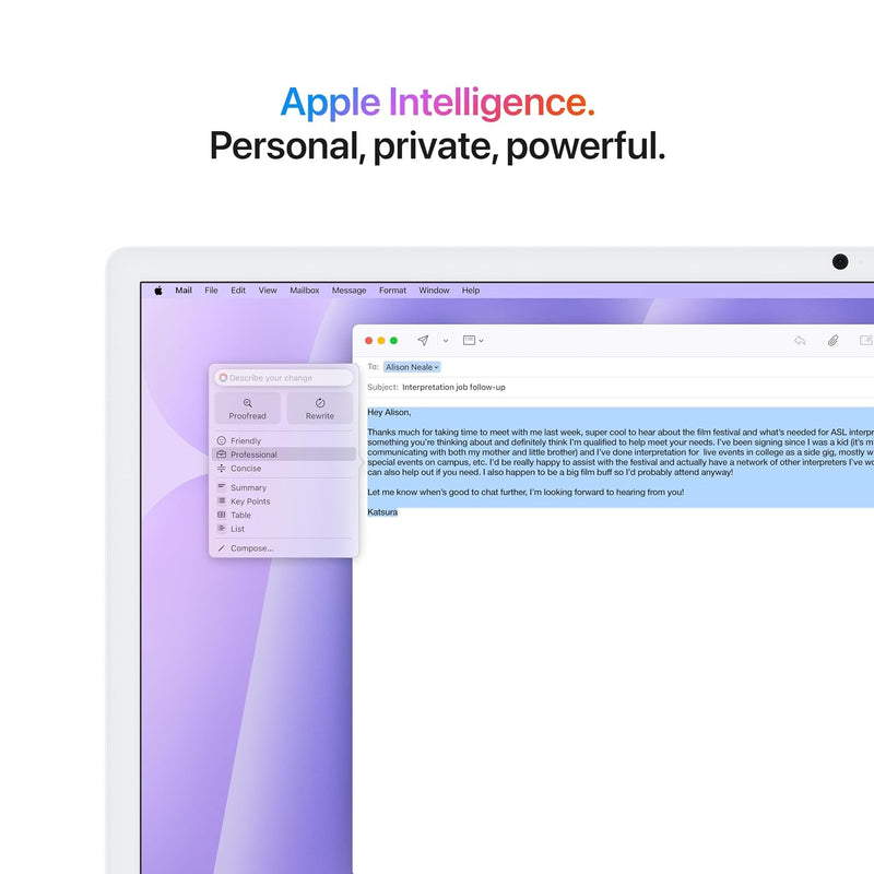 Apple iMac 24 M4 - Purple (2024)