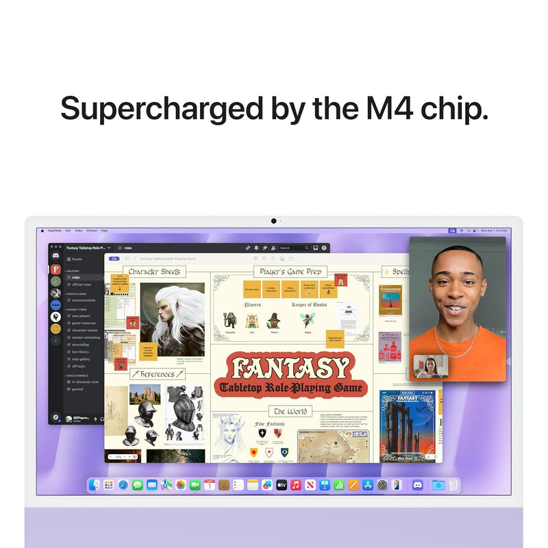 Apple iMac 24 M4 - Purple (2024)