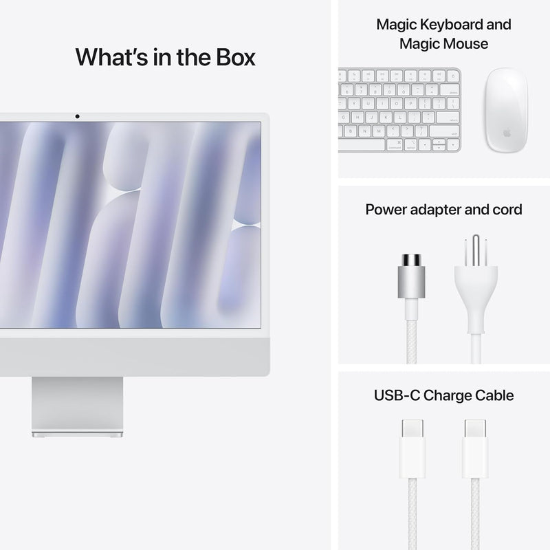 Apple iMac 24 M4 - Silver (2024)