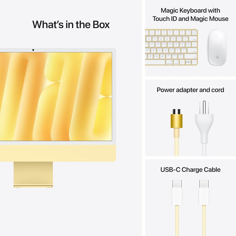 Apple iMac 24 M4 - Yellow (2024)