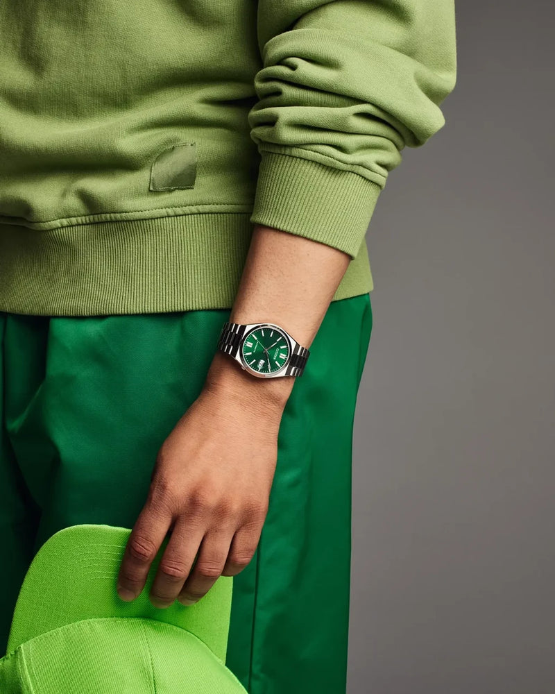 Citizen Tsuyosa Reloj Automático 40 mm Esfera Verde Sunburst Acero