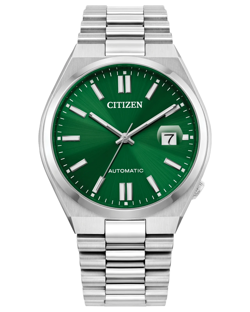 Citizen Tsuyosa Reloj Automático 40 mm Esfera Verde Sunburst Acero