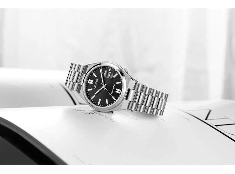 Citizen Tsuyosa Reloj Automático 40 mm Esfera Negra NJ0150-56E