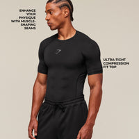 Gymshark Element Baselayer T-Shirt - Black
