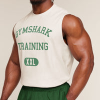Gymshark Gymshark Training Graphic Tank - Soft White