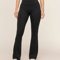 Gymshark Leggings acampanados con espalda cruzada