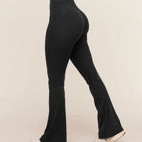 Gymshark Leggings acampanados con espalda cruzada