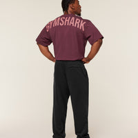 Gymshark Power T-Shirt - GS Impact Burgundy