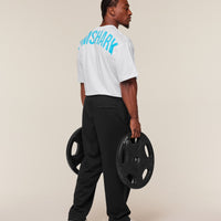 Gymshark Power T-Shirt - GS White/GS Brand Blue