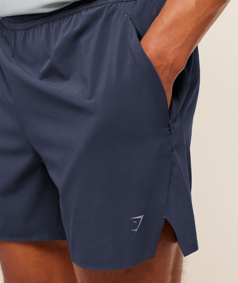 Gymshark Evolve 5" Short - Heavy Blue