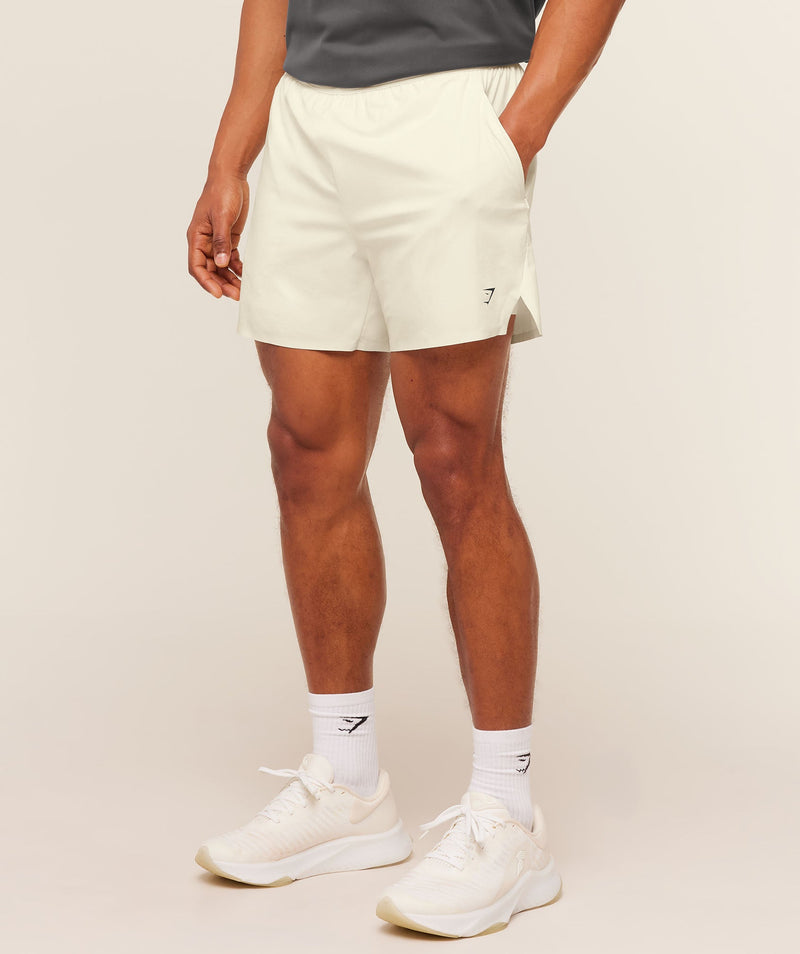 Gymshark Evolve 5" Short - Soft White