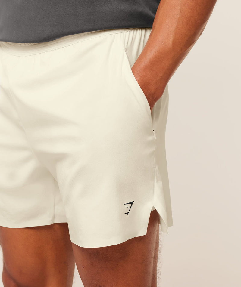 Gymshark Evolve 5" Short - Soft White