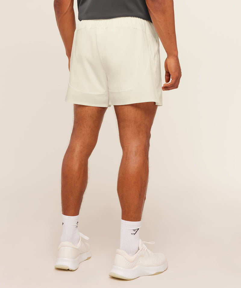 Gymshark Evolve 5" Short - Soft White