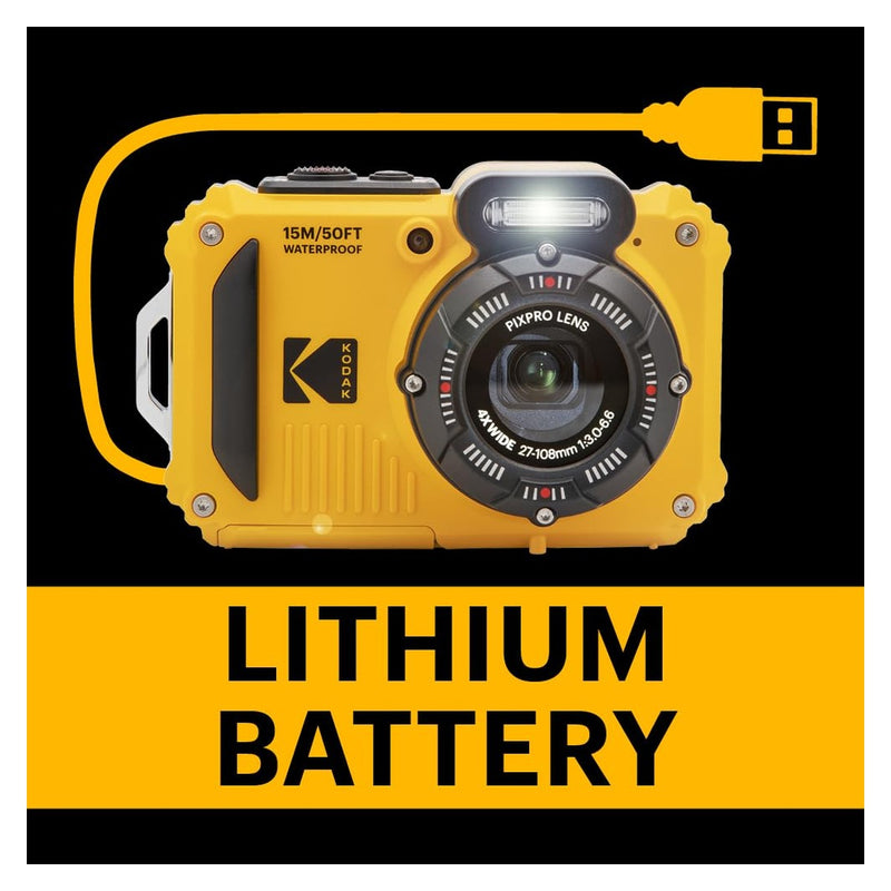 KODAK PIXPRO WPZ2 - Yellow