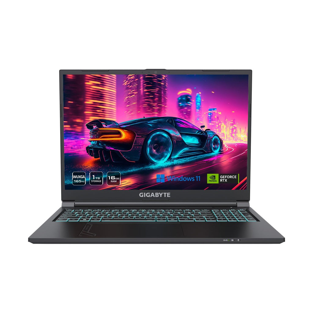 Laptop GIGABYTE G6 16.0" NVIDIA GeForce RTX 4050 GPU 8GB GDDR6, Intel Core i7-13620H, 16GB DDR5 RAM, 1TB SSD