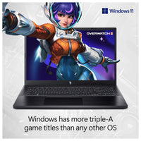 Laptop Gaming Acer Nitro V 15.6" NVIDIA GeForce RTX 4050 Intel Core i7-13620H