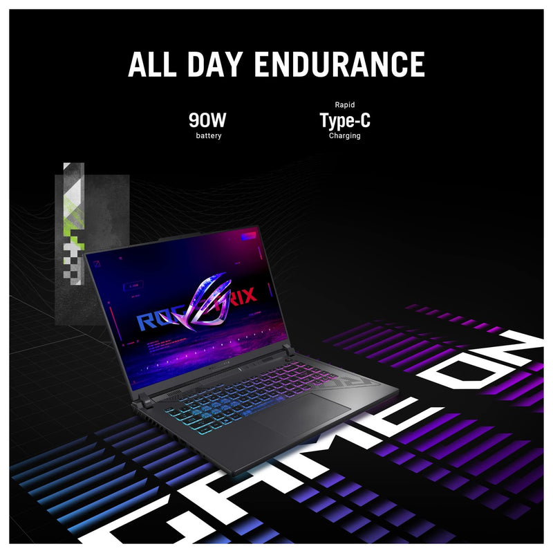ASUS ROG Strix G16 (2024), 16" FHD, 165Hz, i7, RTX 4060, 16GB DDR5, 1TB SSD, Windows 11