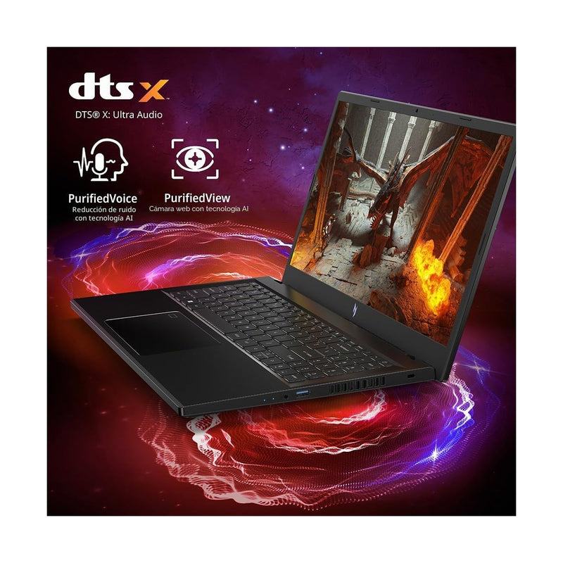Acer Nitro V Laptop Gamer ANV15-51-51H9 15.6" Intel i5 8GB RAM 512GB SSD RTX 4050