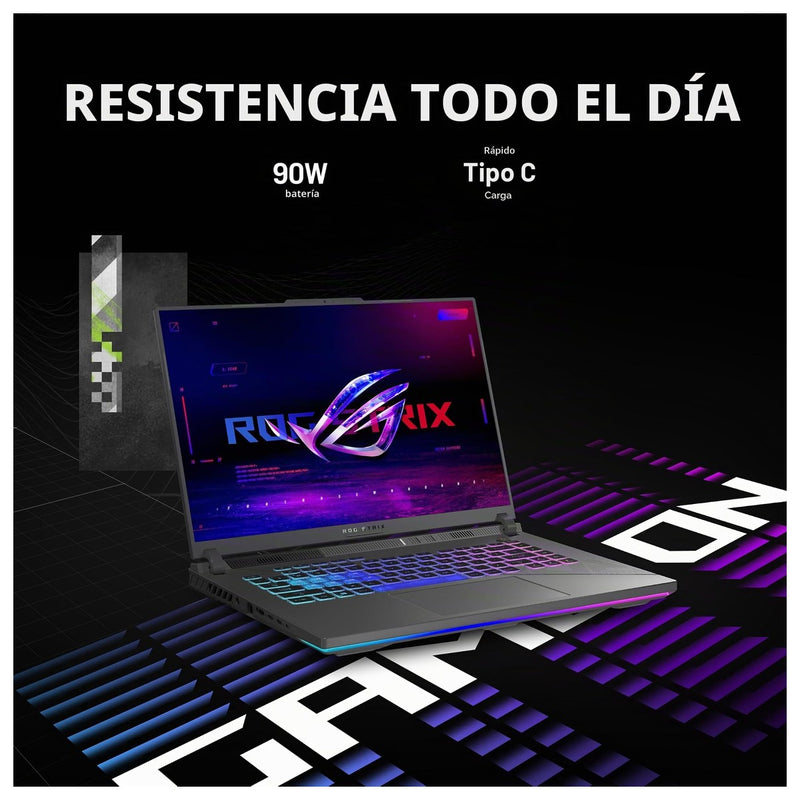 ASUS ROG Strix G16 (2024) 16" 16:10 QHD 240Hz Intel Core i9 16GB DDR5 1TB SSD RTX 4070