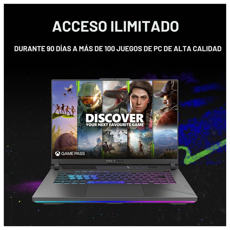 ASUS ROG Strix G16 (2024) 16" 16:10 QHD 240Hz Intel Core i9 16GB DDR5 1TB SSD RTX 4070