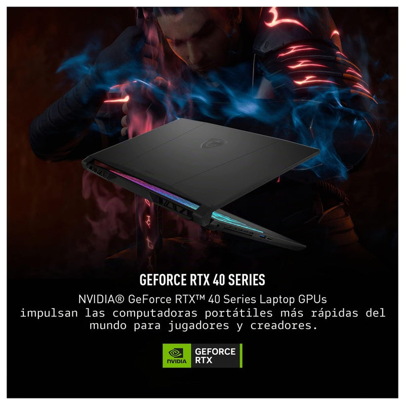 MSI Katana 15 Gaming Laptop 15.6" 165Hz QHD: Intel Core i7-13620H, NVIDIA GTX 4070, 16GB DDR5, 1TB NVMe SSD, Cooler Boost 5, Win 11: Negro