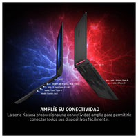 MSI Katana 15 Gaming Laptop 15.6" 165Hz QHD: Intel Core i7-13620H, NVIDIA GTX 4070, 16GB DDR5, 1TB NVMe SSD, Cooler Boost 5, Win 11: Negro