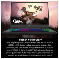 Acer Nitro 16 Laptop Gamer Ryzen 7 7840HS RTX 4060 Pantalla IPS WUXGA 165Hz 16" 16GB DDR5 1TB SSD WiFi 6E