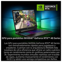 Acer Nitro 16 Laptop Gamer Ryzen 7 7840HS RTX 4060 Pantalla IPS WUXGA 165Hz 16" 16GB DDR5 1TB SSD WiFi 6E