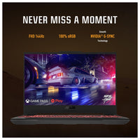 ASUS TUF Gaming A15 (2023) Laptop Para Juegos, 15.6 Pulgadas FHD 144Hz, RTX 4050, Ryzen 7 7735HS, 16GB DDR5, 1TB SSD, Wi-Fi 6E, Windows 11