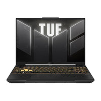 ASUS TUF F16 (2024), FHD+ 165Hz 16:10, Intel i7-13650HX, NVIDIA RTX 4060, DDR5 16 GB, SSD 512 GB, Wi-Fi 6, Windows 11