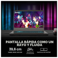 MSI Portátil Para Juegos Thin 15 15.6" 144Hz FHD: Intel Core i7-12650H, NVIDIA RTX 4050, 16GB RAM, 512GB SSD, Win 11: Negro B12VE-2023US