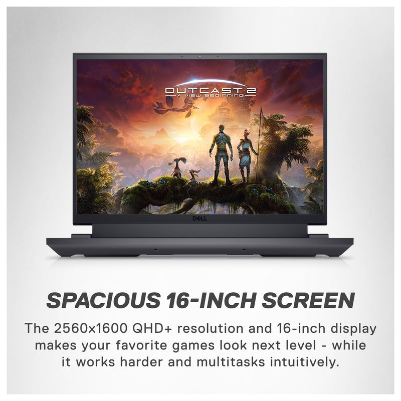 Dell Laptop para Juegos G16 7630 Pantalla QHD+ 240Hz 3ms 16 Pulgadas Intel Core i9-13900HX 16GB DDR5 RAM 1TB SSD NVIDIA RTX 4070 Windows 11