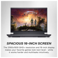 Dell Laptop para Juegos G16 7630 Pantalla QHD+ 240Hz 3ms 16 Pulgadas Intel Core i9-13900HX 16GB DDR5 RAM 1TB SSD NVIDIA RTX 4070 Windows 11