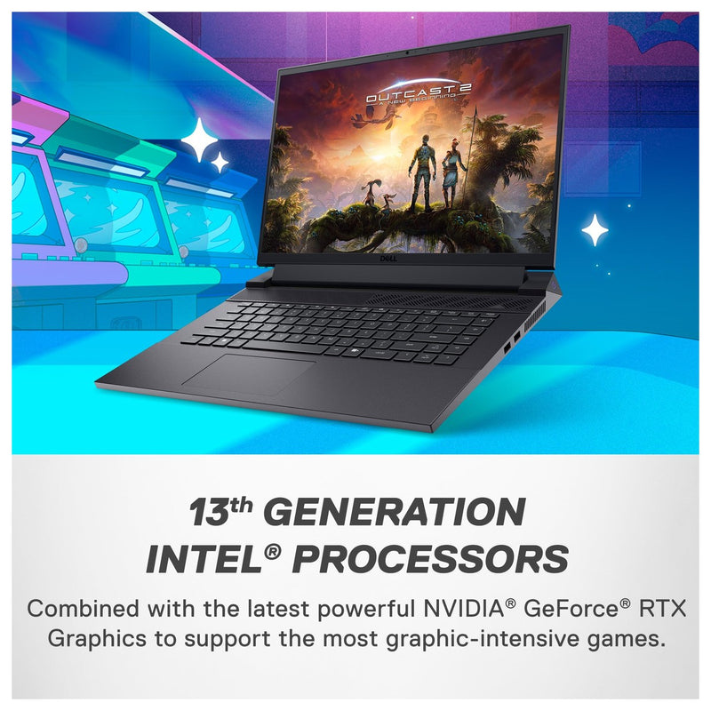 Dell Laptop para Juegos G16 7630 Pantalla QHD+ 240Hz 3ms 16 Pulgadas Intel Core i9-13900HX 16GB DDR5 RAM 1TB SSD NVIDIA RTX 4070 Windows 11
