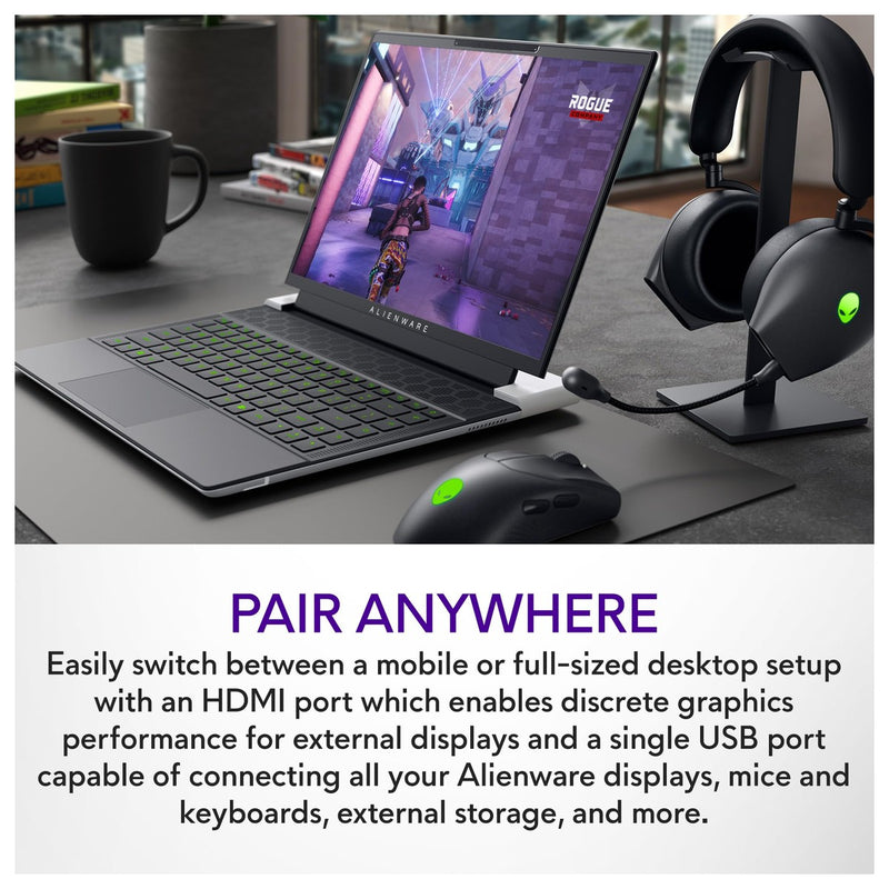 Alienware Laptop Para Juegos x14 R2 De 14 Pulgadas QHD+ 165HZ Intel Core i7 NVIDIA RTX 4060 32GB RAM 1TB SSD
