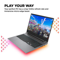 HP OMEN - Laptop de 16 pulgadas, FHD 144 Hz, Intel i7-14700HX, 16 GB RAM, 512 GB SSD, NVIDIA RTX 4060 (8 GB dedicado), Win 11, 16-ae0009nr (2024)