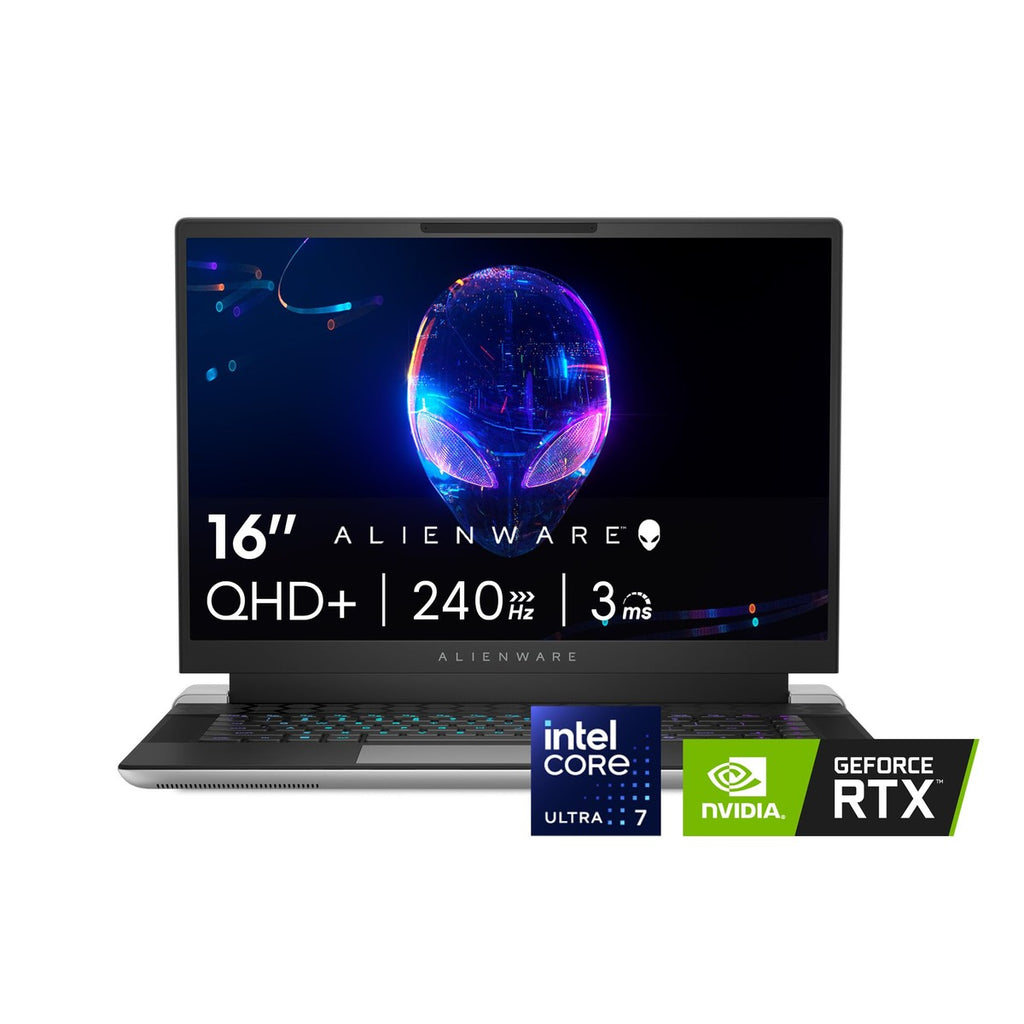 Alienware Laptop Para Juegos X16 R2 - Pantalla QHD+ 240Hz De 16 Pulgadas, Intel Core Ultra 7-155H, 16GB RAM, 1TB SSD, NVIDIA RTX 4070