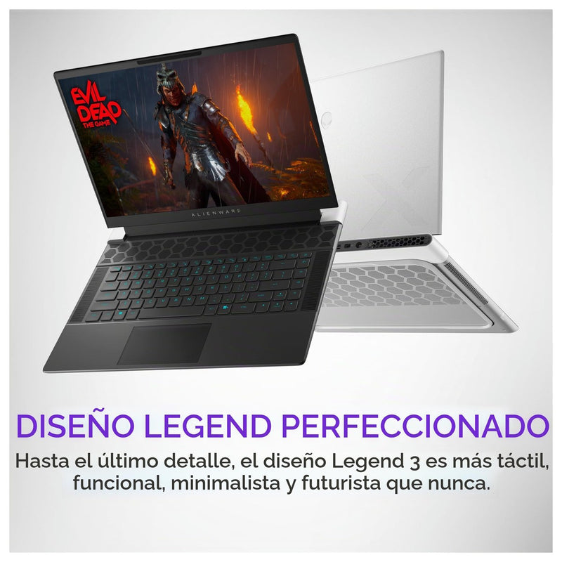 Alienware Laptop Para Juegos X16 R2 - Pantalla QHD+ 240Hz De 16 Pulgadas, Intel Core Ultra 7-155H, 16GB RAM, 1TB SSD, NVIDIA RTX 4070
