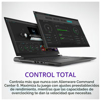 Alienware Laptop M18 R2 - Pantalla QHD+ 165Hz 45.7 cm, Intel Core i7-14700HX, 16GB RAM, 1TB SSD, NVIDIA RTX 4070