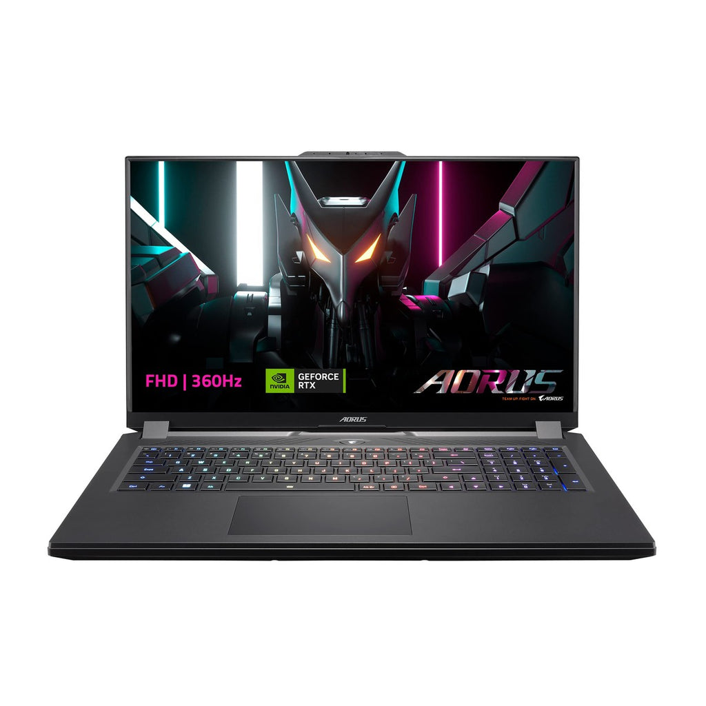 GIGABYTE AORUS 7: 17.3" FHD 1920x1080 360Hz, NVIDIA RTX 4060 8GB, Intel i5-12500H, 16GB RAM, 512GB SSD, Win11 Home, negro
