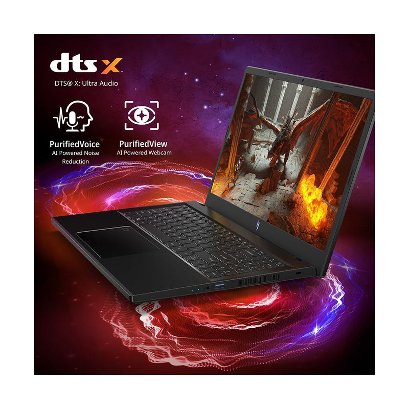 Acer Nitro V Laptop Para Juegos Intel Core I9 RTX 4060 Pantalla FHD IPS 144Hz 16GB DDR5 512GB SSD