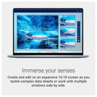 Dell Laptop 16 Plus DB16250, Pantalla 16:10 2.5K, Intel Core Ultra 9, 32GB RAM, 2TB SSD, Gráficos Intel Arc, Teclado Retroiluminado Azul