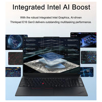 Lenovo ThinkPad E16 G2 Laptop, Intel 16-Core Ultra 7, 64GB RAM, 2TB SSD, LED Keyboard, WiFi 6E
