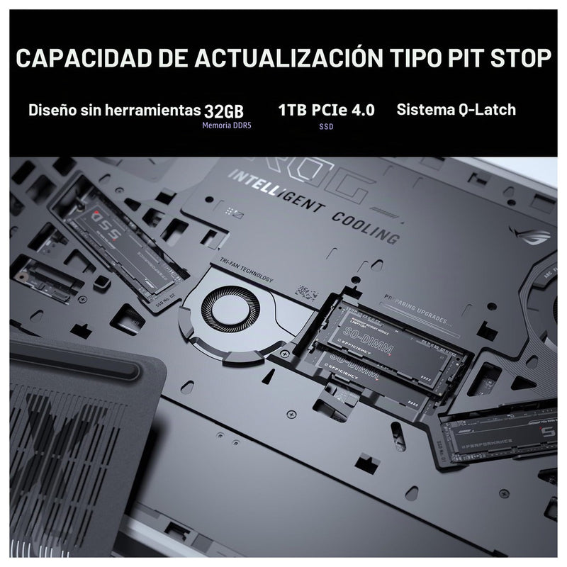 Asus Rog Strix G16 G615LW-AS96 16"Pulg. Eclipse Gray Intel Core Ultra 9 32GB 1TB RTX 5080
