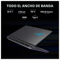 Asus Rog Strix G16 G615LW-AS96 16"Pulg. Eclipse Gray Intel Core Ultra 9 32GB 1TB RTX 5080