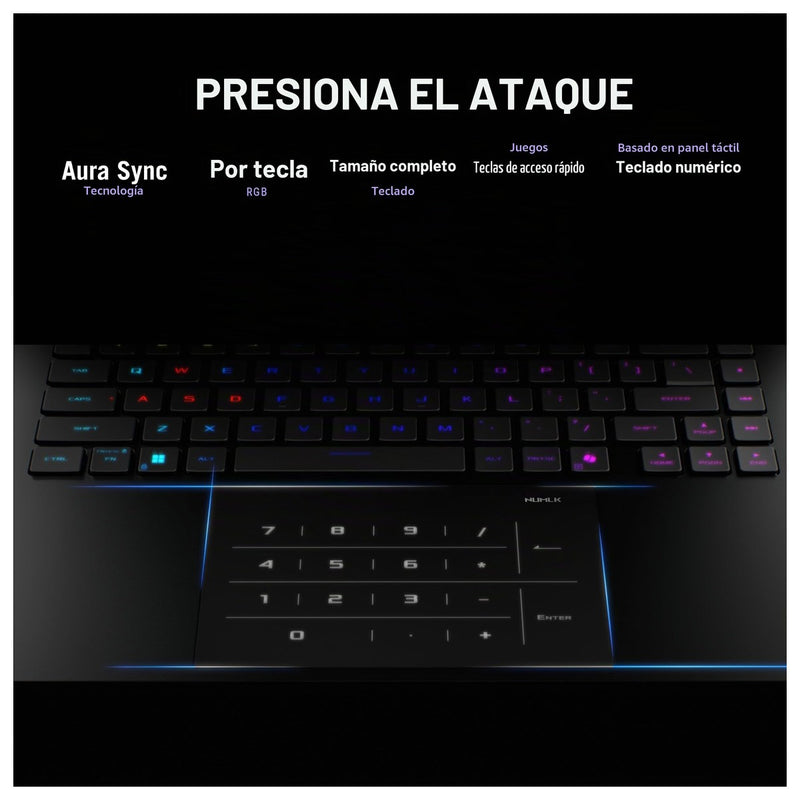 Asus ROG Strix SCAR 16 Laptop Gamer 16"16:10 240HZ Intel 9 32GB 2TB SSD RTX 5090 Wi-Fi 7