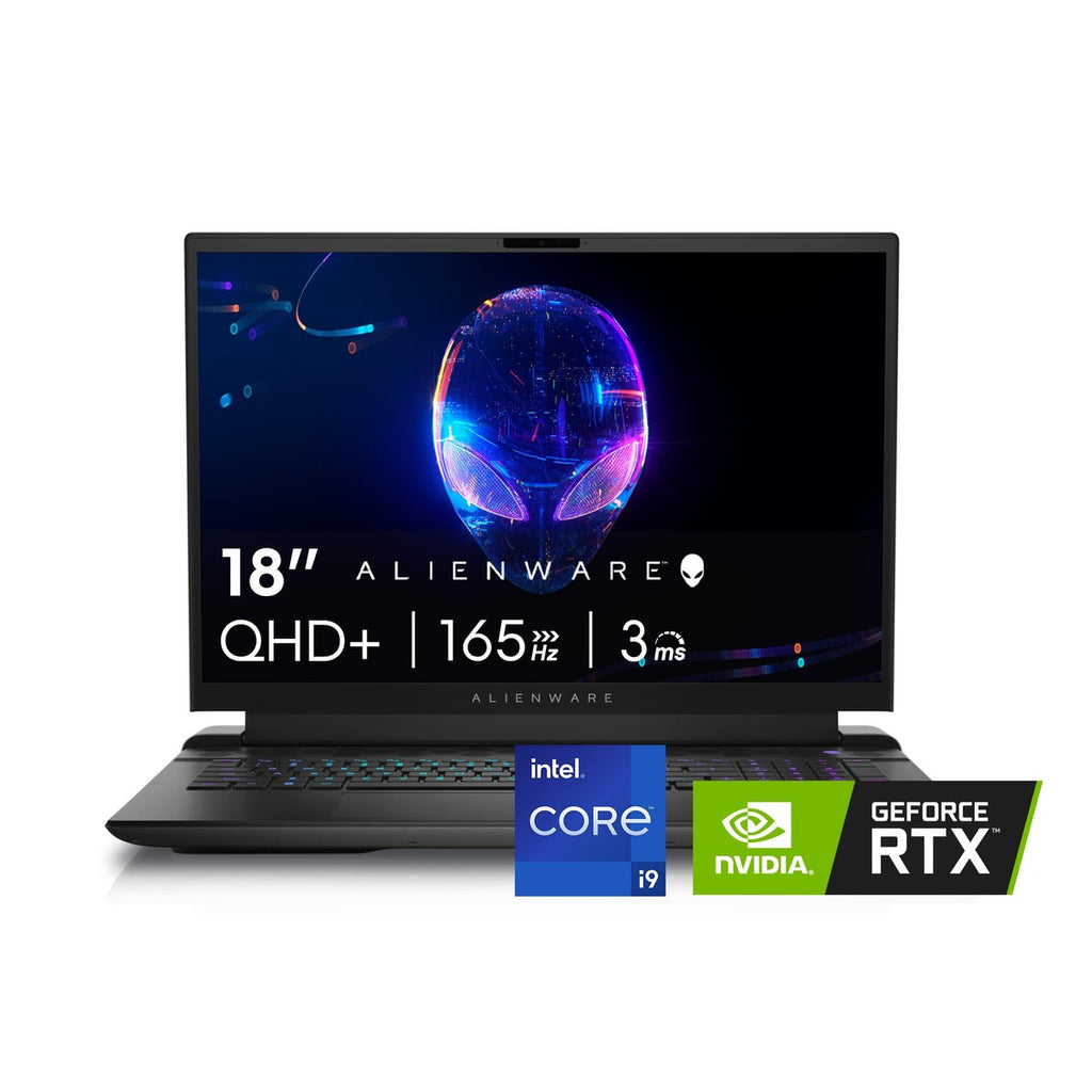 Alienware Portátil Para Juegos M18 R2 18" QHD+ 165Hz I9 32GB 1TB RTX 4080 Luna