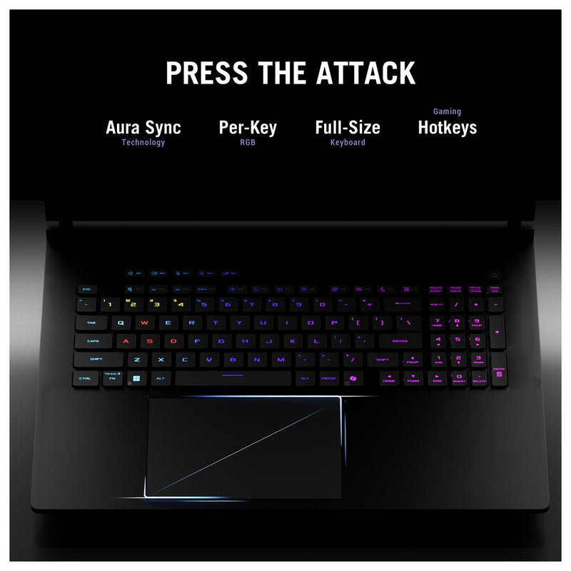 Laptop Asus Rog Strix Scar 18 Rt 5080, Core Ultra 9, 32gb Ram, 2tb Ssd, Wi-Fi 7