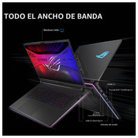 Laptop Asus Rog Strix Scar 18 Rt 5080, Core Ultra 9, 32gb Ram, 2tb Ssd, Wi-Fi 7