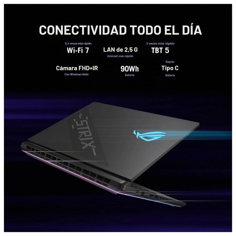 Asus Rog Strix Scar 18 Laptop Gamer, 18" 240Hz Intel Core Ultra 9, 32GB Ram, 2TB Ssd, Windows 11 Pro